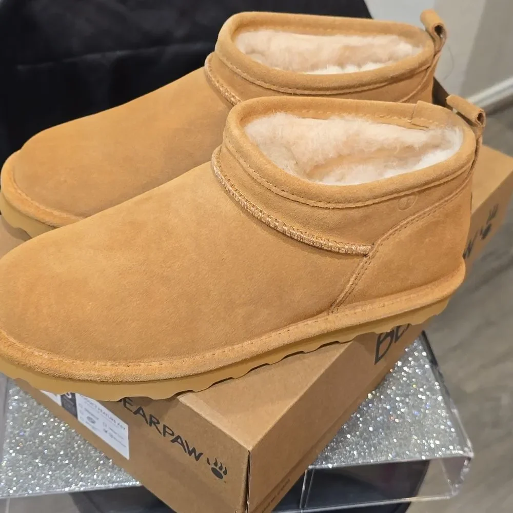 BearPaw‎ Super Shorty Boot- Iced Coffee